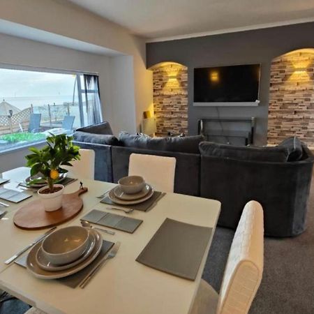 Sea View Apartment Large Balcony Whirlpool Bath 2 Bedrooms Sky Glass Tv Bridlington Dış mekan fotoğraf